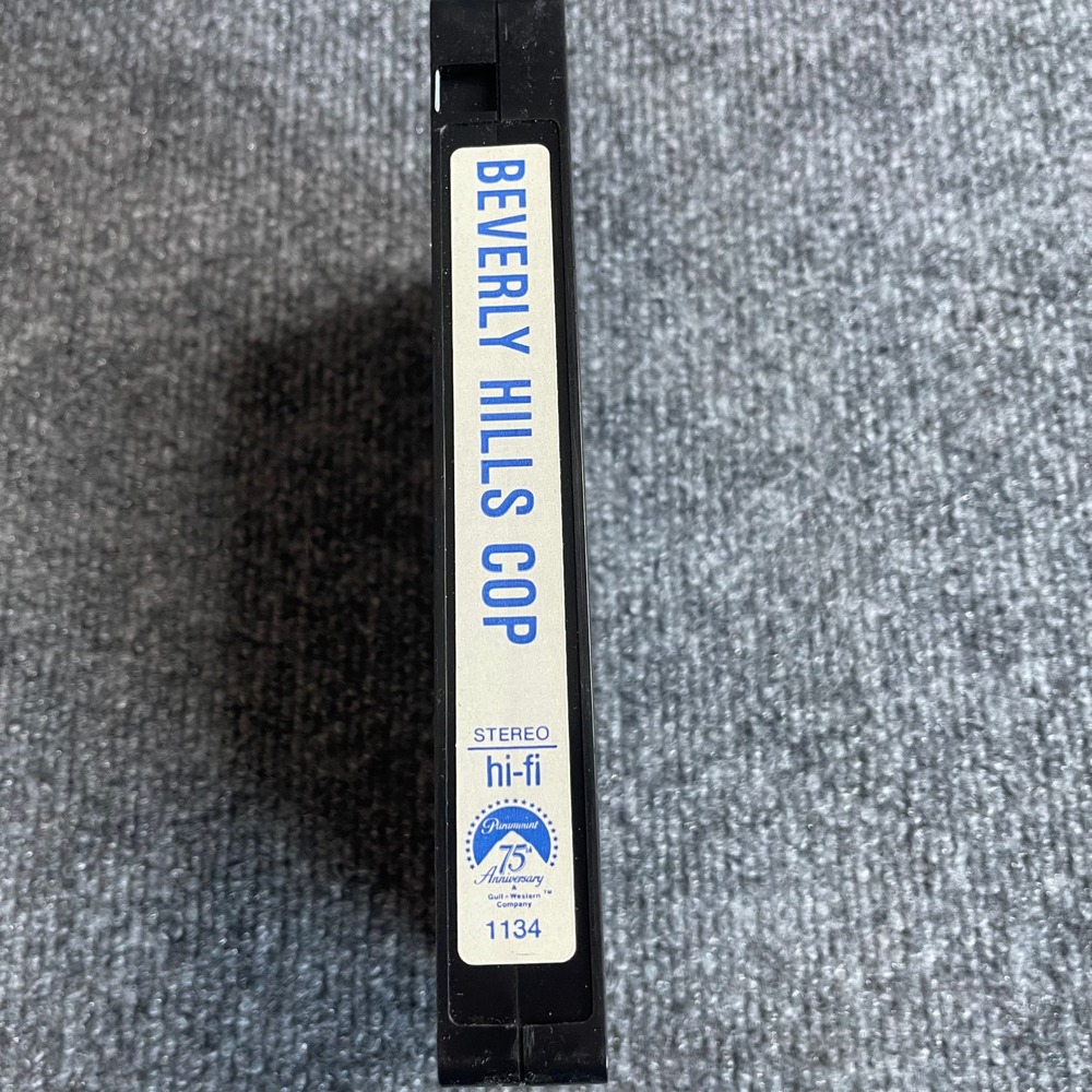 Beverly Hills Cop VHS 1984 Eddie Murphy Paramount Home Video 1134 Hi-Fi Stereo - Picture 9 of 10